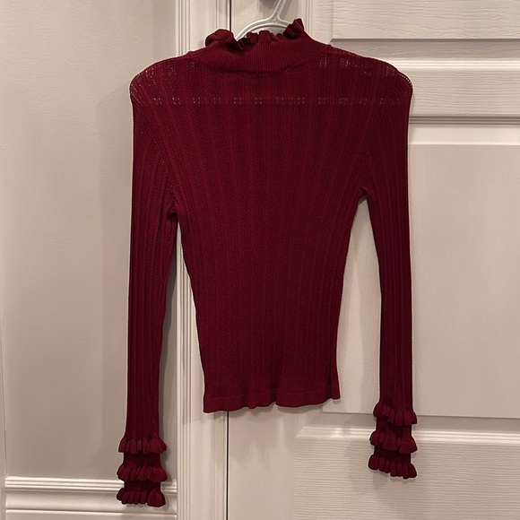 Ruffle knit turtleneck - Picture 5 of 5